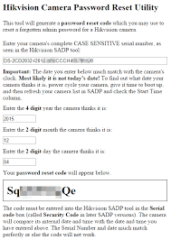 Cto at pixelmatic, curious game developer. Hikvision Camera Admin Password Reset Tool Ip Cam Talk