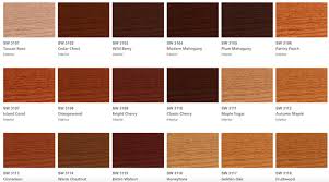 sherwin williams wood classics interior wood stain color