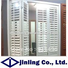 Exterior accordion doors open homes to true indoor/outdoor living, with panels that fold open and closed like an accordion. Upvc Bifold Door Exterior Louvered Door White Louvered Door Door Door Pull Up Bardoor Closer Aliexpress