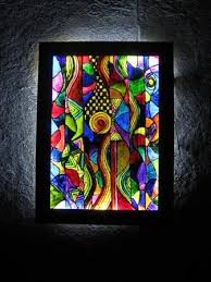 See more ideas about stained glass, stained glass art, stained glass mosaic. Aquarius Stained Glass Painting With Backlit By Mariannaavanesyan Etsy Stained Glass Mosaic Art Stained Glass Stained Glass Lighting