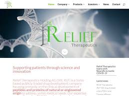 Dividende und kursentwicklung des valors 10019113 auf six swiss exchange. Relief Therapeutics Latest News Tracxn
