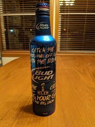 Bud Light Aluminum Bottle Super Bowl Xlix Bottle Aluminum Bottle Bud Light