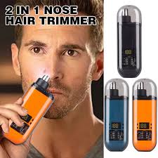 Electric Nose Hair Clipper Trimmer USB Rechargeable Multi Shaving