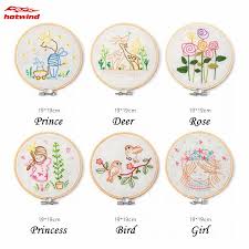Embroidery kits for beginners and experienced stitchers alike! Hw Hw Diy Embroidery Kit Beginners Kids Handcraft Needlework Cross Stitch Kit Cotton Embroidery Painting Embroidery Hoop Home Decor Shopee Malaysia