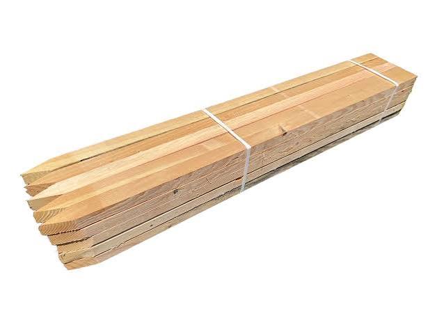 48-Inch Long-Lasting Wood Garden Stakes | USA Douglas Fir (25-Pack) –  Sandbaggy