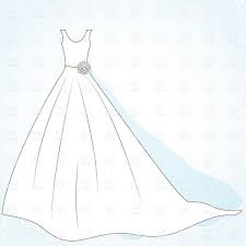 Best Wedding Dress Outline 10119 Clipartion Com Style Dress Patterns Fashion Illustration Dresses Dress Outline