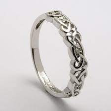 Women S Celtic Diamond Ring Celtic Rings Ltd Heart Wedding Rings Celtic Wedding Bands Celtic Wedding Rings