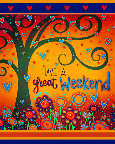 A weekend is a little gift tucked inside the week&hellip; open it slowly and enjoy  every bit. ❤️🧡❤️ #Inspirivity #WeekendVibes #SimpleJoy