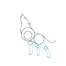 Draw the square shaped snout and then proceed to step four. How To Draw A Wolf Howling Really Easy Drawing Tutorial