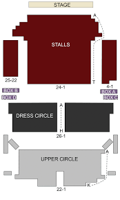 richmond theatre london seating chart stage london