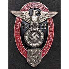 Der termin von pfingsten ist 8 tage eher als 2020. Car Plaque Braune Pfingsten 1933 War Militaria