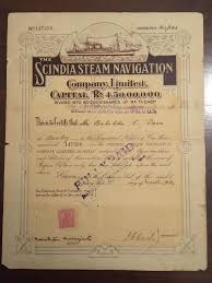 The Scindia Steam Navigation Company ...