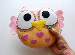 Much Love Owl Plush Toy Eco Friendly Stuffed Toy Etsy Bonecas Coruja Artesanato