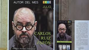 Carlos Ruíz Zafón, autor del mes de julio en la biblioteca Felipe Trigo