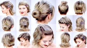 But my friends complain that they aren't many ways they can style it. 11 Super Easy Hairstyles With Bobby Pins For Short Hair Milabu Youtube