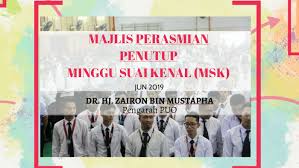 Fiszkoteka, your checked indonesian english dictionary! Majlis Perasmian Penutup Minggu Suai Kenal Msk Dan Majlis By Asliza Yacob