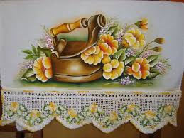 Ferro De Passar Antigo Ilustracao De Flor Tecidos Pintura Em Tecido