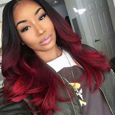 Red hair, black skin tone? 30 Flattering Red Ombre On Black Hair Ideas 2020 Trends