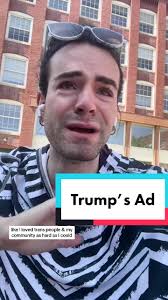 Trump used me & Dylan in his latest presidential campaign ad. Let this be  fodder to fight hardee for trans people everywhere. #transisbeautiful  #nonbinarypride #stoptransgenocide