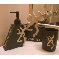 These are very well made and will fit on any bedding. Cabin Bath Accessories Rustic Bathroom Decor