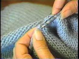 Build on your knitting skills by learning how to knit in the round and *drumroll, please* how to knit with double pointed. Sweater Finishing Pick Up Stitches Around The Neck Youtube