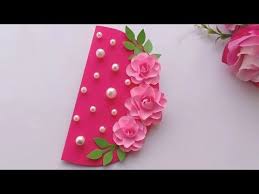 First print the the card you want from the vertical version of the card template or hand write your own message onto card stock. How To Make Birthday Card Handmade Easy Card Tutorial Youtube Card Design Handmade Simple Cards Handmade Birthday Cards