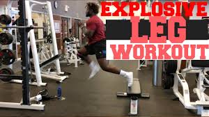 explosive leg workout m