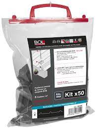 Kit De 50 Fixations L 100 Mm Bleu Ardoise Bol Fixations Leroy Merlin