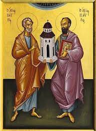 Insa, cei doi apostoli au primit moarte martirica sfantul apostol petru, numit la nastere simon, era din orasul betsaida (situat pe malul nordic al lacului ghenizaret, astazi localitatea el aradsch in. Hram La Sinca Veche De SfinÅ£ii Apostoli Petru Si Pavel BunÄƒ Ziua FÄƒgÄƒraÈ™