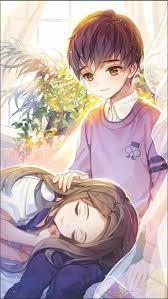 Find the best anime hug wallpaper on getwallpapers. Cute Anime Couple Wallpaper Anime Black Hair Cartoon Gesture Illustration Long Hair Hime Cut Hug 1224740 Wallpaperkiss