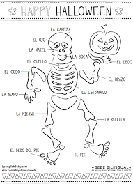 These spring coloring pages are sure to get the kids in the mood for warmer weather. Latino Halloween Halloween Activities In Spanish