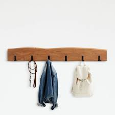Includes four anchors and four screws for mounting. Yukon Natural Wall Coat Rack Crate And Barrel Uae