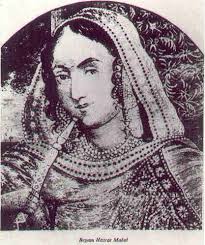The Queen Of Oudh Begum Hazrat Mahal Article Indian Artist Indian Art Mother India
