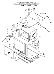 electric wall oven parts