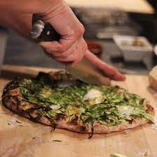 My Pizza By Jim Lahey Features Pizza Recipes And More Tasting Table Recipes Pizza Recipes Asparagus Recipe