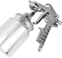 Amazon.com : Air Spray Gun, Gravity Feed Paint Sprayers with 1000cc  Aluminum Cup, 2mm Nozzle 360 Atomization Handheld Sprayer Adjustable,  Airbrush ...