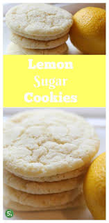Lemon Sugar Cookies Recipe Lemon Cookies Recipes Lemon Sugar Cookies Lemon Cookies Easy
