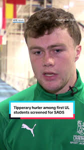 Tipperary Hurler Darragh McCarthy Screened for SADS