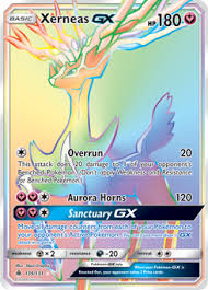 Xerneas is going to be release in the upcoming xy tcg expansion of february 5th. Xerneas Gx Forbidden Light Tcg Card Database Pokemon Com