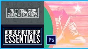 Buy draw stars by pasulukha on graphicriver. How To Draw Stars Squares Circle Shapes Photoshop Cc Essentials 12 86 Youtube
