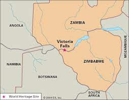 It is the longest east flowing river in africa. Victoria Falls Location Map Facts Britannica