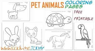 Free Printable Pet Animals Coloring Pages Animal Coloring Pages Pet Animals Worksh Animal Coloring Pages Kindergarten Coloring Pages Preschool Coloring Pages