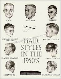 Wondercut Photo 1950s Hairstyles 1950s Mens Hairstyles Vintage Hairstyles