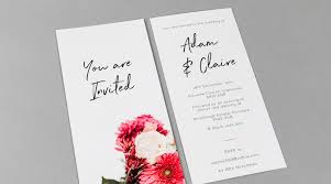 Art deco wedding invitation suite. Flat Wedding Invitation Printing Print Wedding Cards Uk