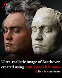 A visual artist has used digital sculpting and rare artefacts to bring us  the most accurate portrait to date of Beethoven. https://clssicfm.co/4bk5zBl