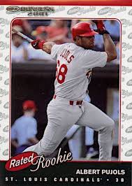 In total, there are more than 40 different albert pujols. Albert Pujols The Machine Rookie Cards All Time Greats