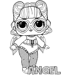 Poza obrazkami dostępne są też jako szablon do druku, kolorowanka lol. Kolorowanka Lol Surprise Z Napisem Angel Unicorn Coloring Pages Cute Coloring Pages Coloring Pages For Kids