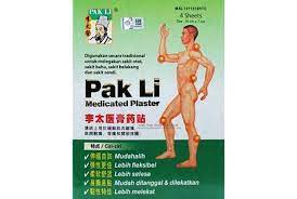 Ibuprofen 200 mg tepi medicated plaster. Health Ministry Pak Li Medicated Plaster Contains Scheduled Poison The Star