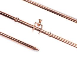 Metal kitchen rack w \/metal rods vs cones function eyes clip. Free Delivery And Returns The Cimple Co 4ft Copper Grounding Rod 3 8 Diameter Includes Ground Rod Clamp Great For Electric Fences Antennas Satellite Dishes And Other Grounding Needs