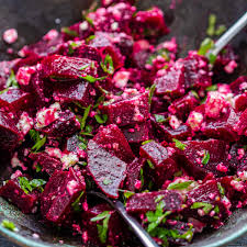 Easy Beet Salad With Feta Cheese Recipe Happy Foods Tube